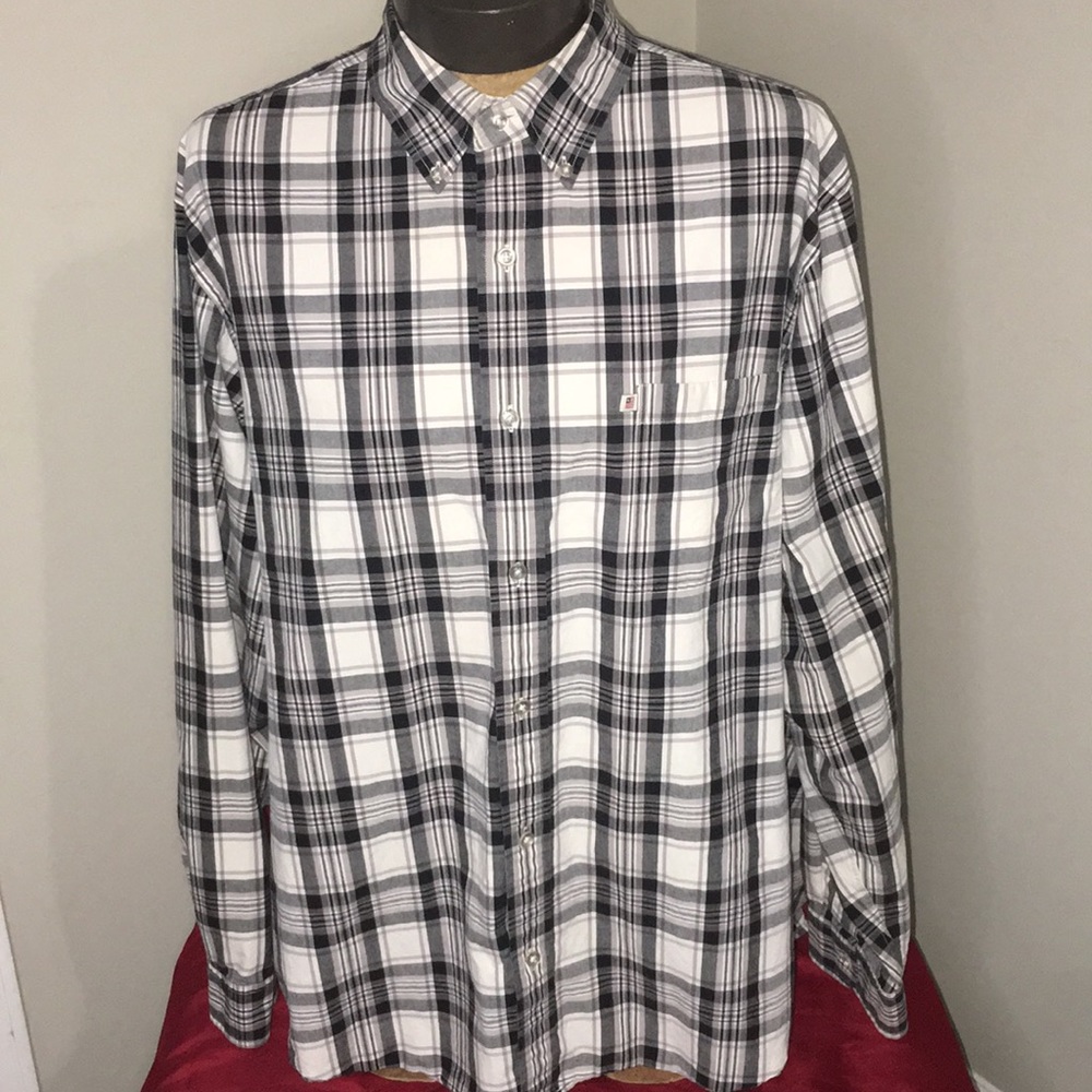 Vintage Ralph Lauren Jeans Co Plaid  Button Down Shirt
